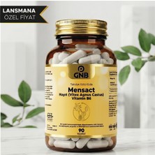 Gnb Pharma Gnb Mensact Hayıt (Vitex Agnus Castus Vitamin) B6 Kadın Destek Takviyesi 90 Kapsül
