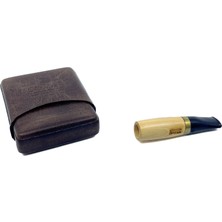Bıyıklı Tobacco Clovare 5 Puro Kapasiteli 36 Ring (Toscanello) Gerçek Deri El Yapımı Puro Kılıfı - Pipsan Ağızlık Set