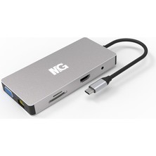 Maxguard RO-101 10'u 1 Arada USB Tip-C Hub