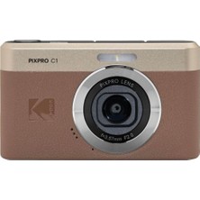 Kodak Pixpro Dijital Fotoğraf Makinesi Bordo – C1