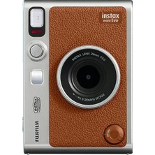 Fujifilm Instax Mini Evo Anında Film Kamerası Kahverengi