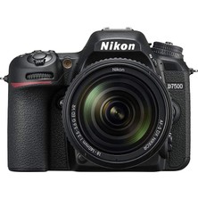 Nikon D7500 Dslr Fotoğraf Makinesi 18-140MM Lensli Siyah