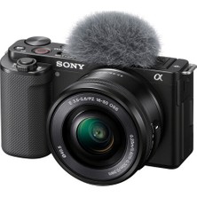Sony ZV-E10 16-50MM Lensli Aynasız Fotoğraf Makinesi (Siyah)