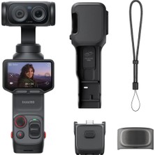 INSTA360 Luna Ultra Kozmik Siyah Gimbal Aksiyon Kamerası Standart Paket - Inst-Cınsabta-Luna