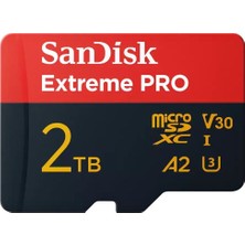 Sandisk Microsdxc Hafıza Kartı Uhs-I 2 Tb Kırmızı/siyah Microsdxc