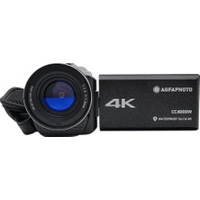 Agfa Realimove Su Geçirmez 4K Video Kamera Siyah – CC4000W