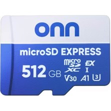 Onn Microsdxc Express Hafıza Kartı 512GB Gri – 681131315104