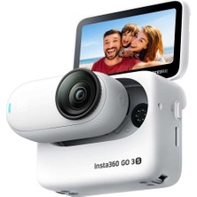 INSTA360 Go 3s Cınsaata 4K Standart Sürüm Beyaz Aksiyon Kamerası