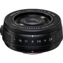 Fujifilm x Mount 23MM Prime Lens Siyah – XF23MM F2.8 R Wr B