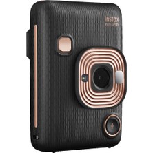 Fujifilm Instax Mini Liplay Hibrit Anında Film Kamerası Zarif Siyah