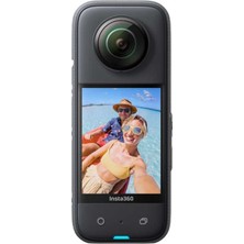 INSTA360 X3 360 Derece Aksiyon Kamerası Siyah Renkli Yüksek Video Çözünürlüğü ile