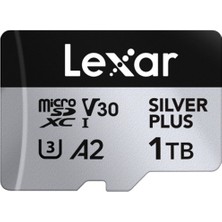 Lexar Professional Silver Plus Mikro Sdxc 1tb Siyah/gümüş – LMSSIPL001T-BNAG