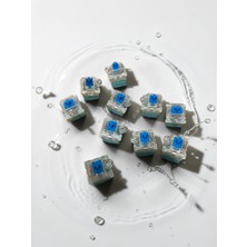 Orknıves Işıklı Kliker-Klavye Blue Switch - 3D Anahtarlıklar (5 Adet)