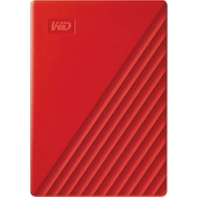 Western Digital My Passport Taşınabilir Sabit Disk Usb3.0 5tb Kırmızı WDBPKJ0050BRD-WESN