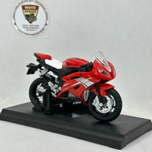 Moto Garage Yamaha R6 Maket - 1:18 Diecast Model Motosiklet