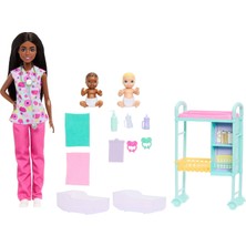 Barbie Kariyerleri Bebek Doktoru Oyun Seti, Esmer JCR71