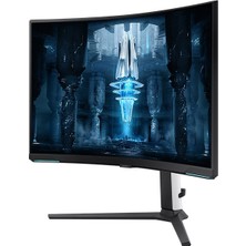 Samsung Oyun Monitörü 32″ Kavisli,uhd,va Panel,QLED,1000R,HDR2000,1MS-240HZ (LS32BG850NMXUE)