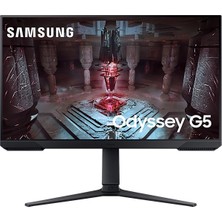 Samsung Odyssey G5 Oyun Monitörü 27″ Düz, Qhd, Va Panel, HDR10, Freesync Premium, 165 Hz, 1 Ms Mprt (LS27CG510EMXUE)