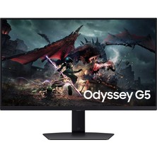 Samsung Odyssey Oyuncu Monitörü G50D 27″ Düz,QHD,180HZ,1MS, IPS Panel, Ekran Hdr 400 (LS27DG502EMXUE)