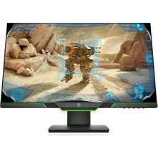 Hp Oyun Monitörü 24,5" Düz, Fhd, Tn Panel, Freesync, 144 Hz, 1 Ms (25X)