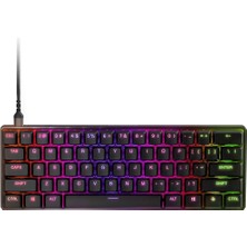 Steelseries Apex 9 Mini Us Rgb Kablolu Oyun Klavyesi Siyah