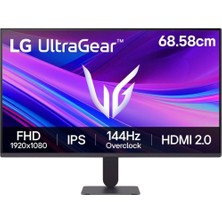 Lg 27 Inç Ultragear™ G4 Fhd IPS Oyun Monitörü, 144 Hz (O/c), 1 Ms Mbr, Nvıdıa G-Sync – 27G411A