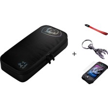 MSI Msı Seyahat Çantası Siyah + Kordon + Anahtarlık + 7 Inç Ekran Koruyucu