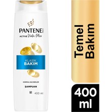 Pantene Temel Bakım Şampuan 400 ml Kadın Kullanıcılar İçin Bakım Yapıcı Özellikleriyle