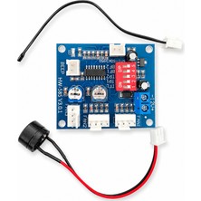Meon Robotik Otomasyon Fan Kontrol Devresi 12V 5A Pwm Sıcaklık Problu 3 Fan Hız Kontrol Modülü