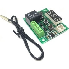 Meon Robotik Otomasyon W1209 Dijital Termostat Modülü – 12V Sıcaklık Kontrol Cihazı | Kuluçka, Akvaryum, Isıtma–soğutma
