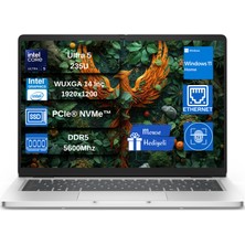 Dell Pro 14 Ultra Core 5 235U 32GB Ddr5 2tb SSD Intel Graphics 14" Fhd+ 300NIT Windows 11 Home Taşınabilir Bilgisayar H11BT0113PC14250EX13