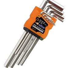 Eltos Profesyonel Alyan Seti 9 Pcs 180 mm ( 6 Köşe)