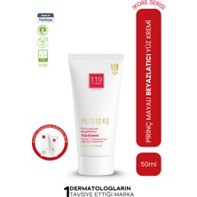 Tto Clinic Kore Serisi Pirinç Mayalı & Niacinamide Destekli Beyazlatıcı Yüz Kremi 50 ml