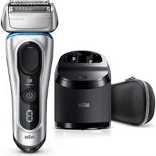 Braun Tıraş Makinesi Serisi 8 Gümüş Islak 8390CC