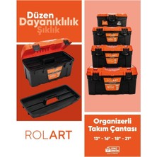 Rolart Pk-13 Takım Çantası Plasti̇k Ki̇li̇tli̇