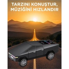 Hobibahçem Wster WS-580 Music Car Speaker (Cybertruck, Led)