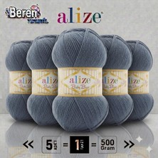 Alize  Baby Best - 418 Havacı - 5'li Paket - 100GR/240M - Bebek Ipi - Anti Pilling Tüylenmez Ip