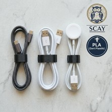 Scay Kablo Karışıklığı Önleyici Düzenleyici Klips Seti 5'li Paket