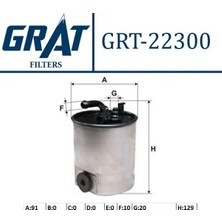 Yakıt Filtresi Euro 4 Grat 22300 Vito W639 2003-2011 Sprinter 2006-2014 Oem 6420920101