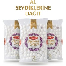 Kevser Mevlana Şekeri Bonbon Sade 3 Adet 350 gr Sade Al Dağıt