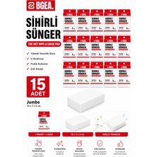 Bgea Sihirli Sünger - Magic Sponge 12*7*3 cm ( 15 Adet )