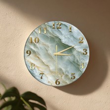 No 26 Dekor Dekoratif Duvar Saati – 33 cm Uv Baskılı Mdf Duvar Saati