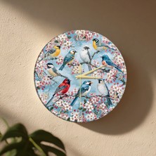 No 26 Dekor Dekoratif Duvar Saati – 33 cm Uv Baskılı Mdf Duvar Saati