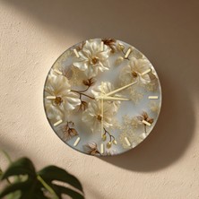 No 26 Dekor Dekoratif Duvar Saati – 33 cm Uv Baskılı Mdf Duvar Saati