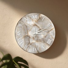 No 26 Dekor Dekoratif Duvar Saati – 33 cm Uv Baskılı Mdf Duvar Saati