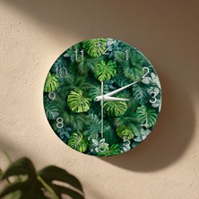 No 26 Dekor Dekoratif Duvar Saati – 33 cm Uv Baskılı Mdf Duvar Saati