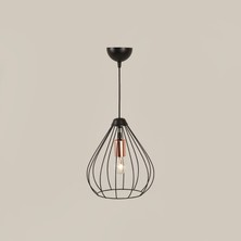 Correx Noctra Tel Kafes Sarkıt - Siyah - 30 cm