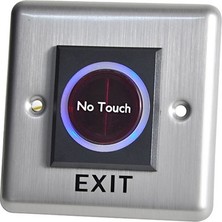 Onsis Sıva Üstü Kare Temassız El Sensörü - Paslanmaz Çelik Gövde No-Touch Buton