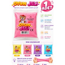 Emrah Gültekin Oyun Jeli Slime 1 Adet Renkli Esnek Yumuşak Eğlenceli Çocuk Oyun Hamuru Jel Oyuncak