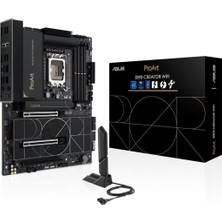 Asus Proart Z890-CREATOR Wifi Intel Z890 LGA1851 Ddr5 9066 HDMI 2xthunderbolt 5 1xusb4 5x M2 Usb3.2 Wifi 7, Thunderbolt 5, Asus Control Center Express Anakart Teşhir
